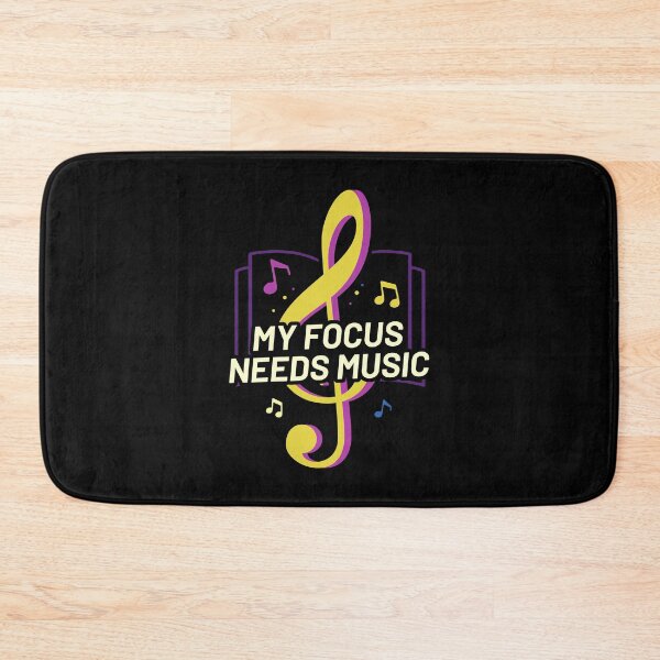 Item preview, My Focus Needs Music designed and sold by MySimpleFlow.