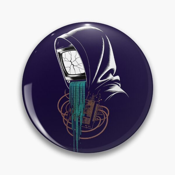 Item preview, System Overload - Cyberpunk Glitch Coder Hoodie designed and sold by dose-of-art-lab.