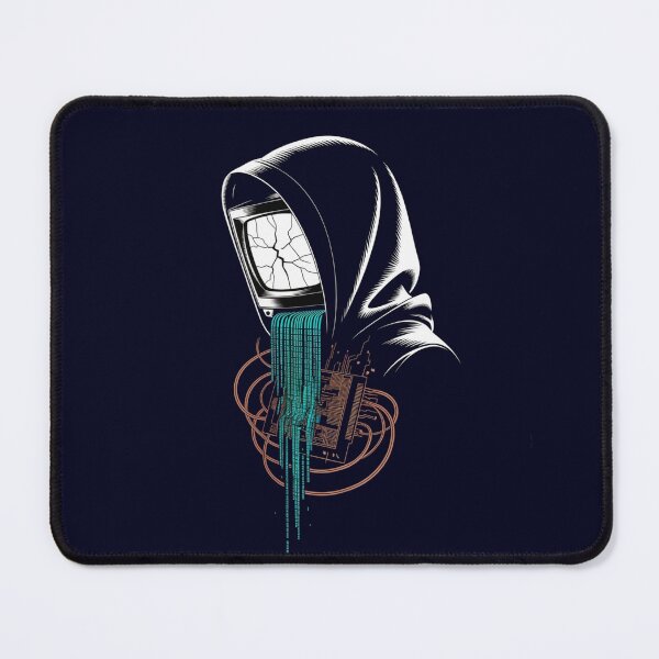 Item preview, System Overload - Cyberpunk Glitch Coder Hoodie designed and sold by dose-of-art-lab.