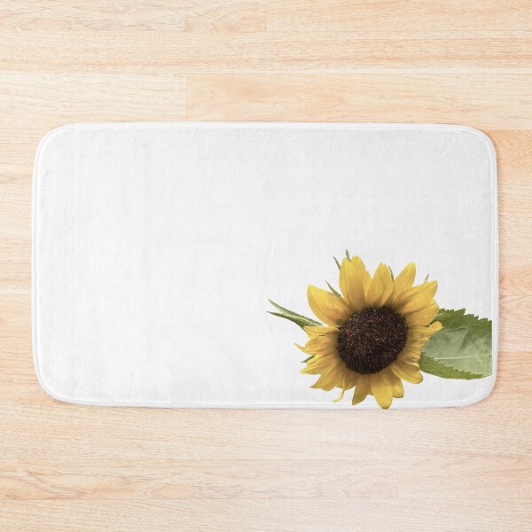 Item preview, Bright yellow sunflower with detailed petals and dark center, isolated on white background—fresh, vibrant botanical element for natural-themed designs. designed and sold by pipikijung.