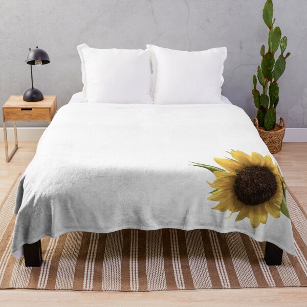 Item preview, Bright yellow sunflower with detailed petals and dark center, isolated on white background—fresh, vibrant botanical element for natural-themed designs. designed and sold by pipikijung.