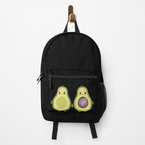 Item preview, Minimalist Kawaii Avocado Couple - Best Friends Illustration designed and sold by ArtByMarcy.