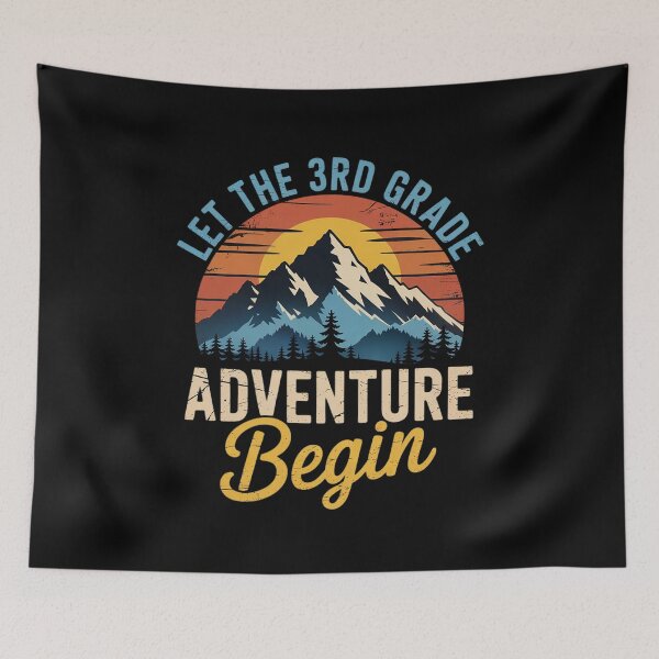 Item preview, Let the 3rd Grade Adventure Begin designed and sold by angolinnArt.