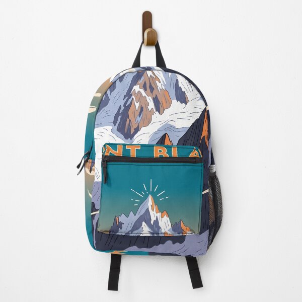 Item preview, Mont Blanc Cartoon Travel Poster designed and sold by RBCTk.