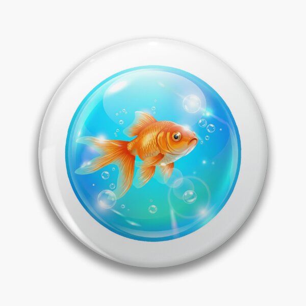 Item preview, Goldfish in Water Bubble designed and sold by NostalgiaOS.