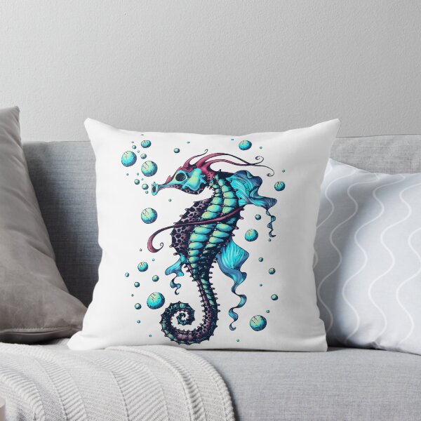Item preview, Neon Seahorse Ocean Life designed and sold by PolaMaku.