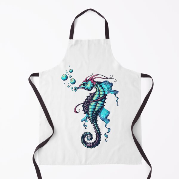 Item preview, Neon Seahorse Ocean Life designed and sold by PolaMaku.