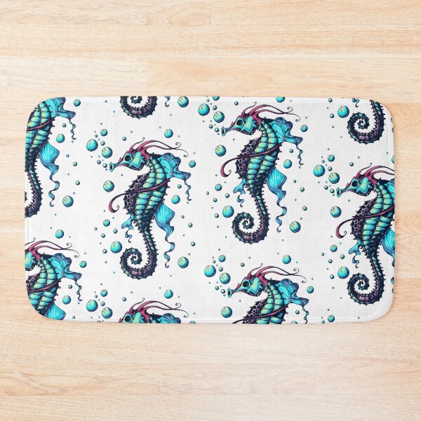 Item preview, Neon Seahorse Ocean Life designed and sold by PolaMaku.