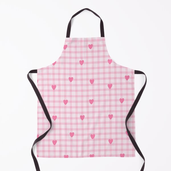 Artikelvorschau, Rosa Vichy-Herzen-Muster entworfen und verkauft von Kusaka.art.