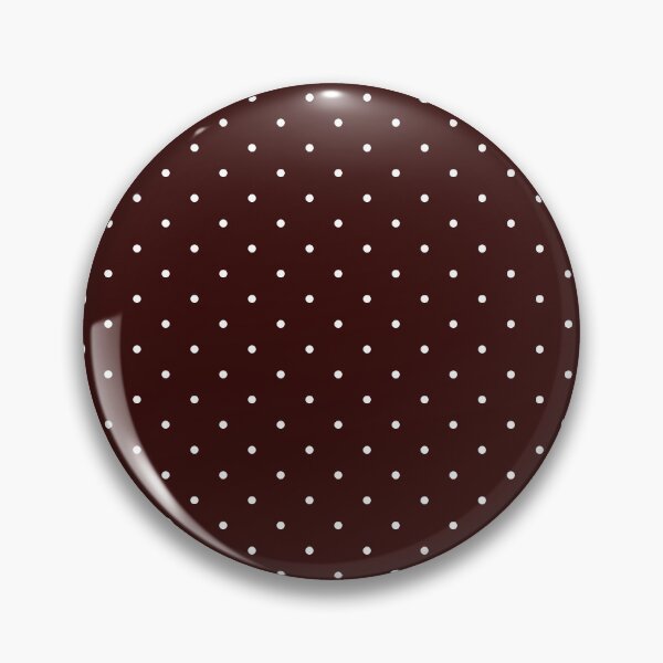 Item preview, Burgundy and white Polka dot pattern designed and sold by RishabhArts1.