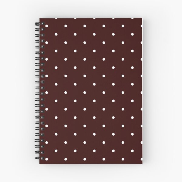Item preview, Burgundy and white Polka dot pattern designed and sold by RishabhArts1.