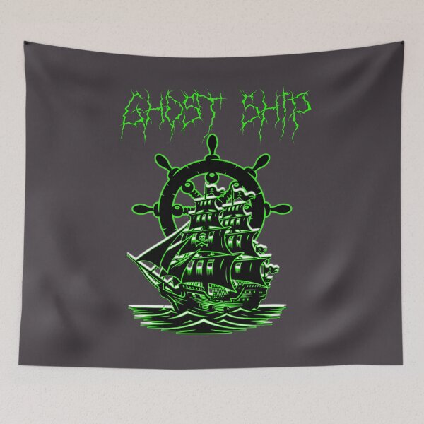 Item preview, ghost ship designed and sold by wildforcedesign.