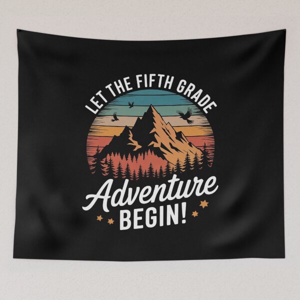Item preview, Back To School Let The 5th Grade Adventure Begin 2 designed and sold by joyouartArt.