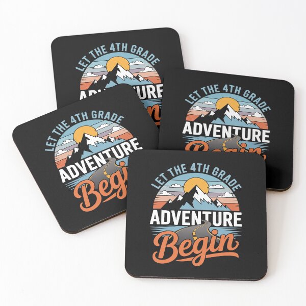 Item preview, Let the 4th Grade Adventure Begin Back To School  designed and sold by angolinnArt.