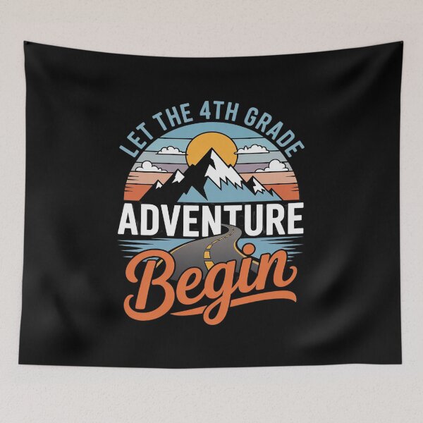Item preview, Let the 4th Grade Adventure Begin Back To School  designed and sold by angolinnArt.