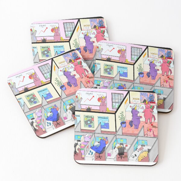 Item preview, Office Worker Unicorns designed and sold by Batmantis275.