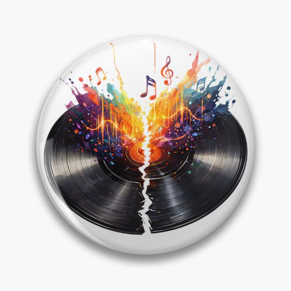 Item preview, vinyl record explosive art designed and sold by Metaverse8.