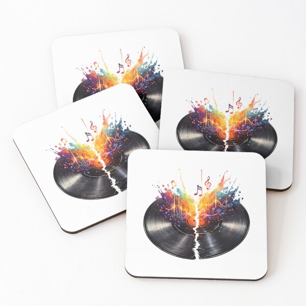Item preview, vinyl record explosive art designed and sold by Metaverse8.