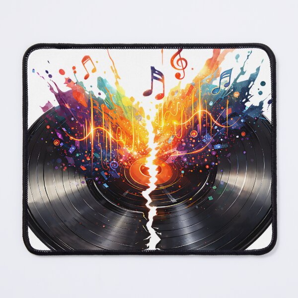 Item preview, vinyl record explosive art designed and sold by Metaverse8.