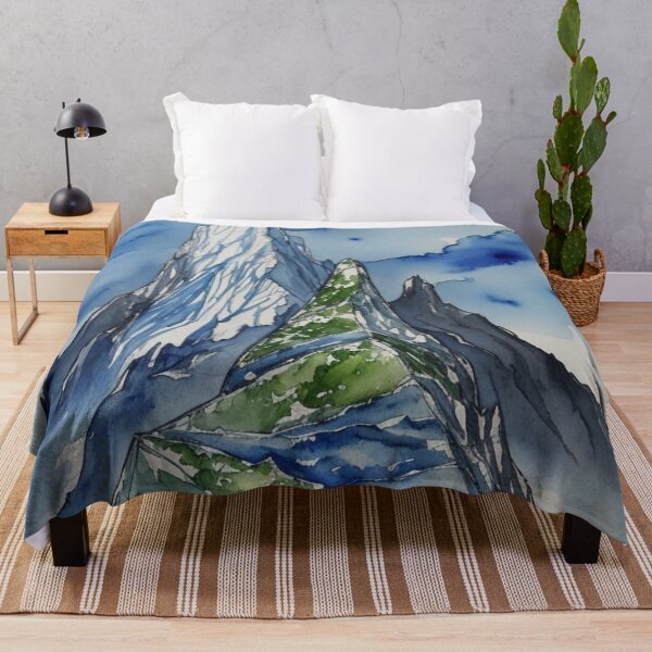 Artikelvorschau, Aquarell-Naturszene aus Glasbergen – Wandkunst entworfen und verkauft von sana designer.
