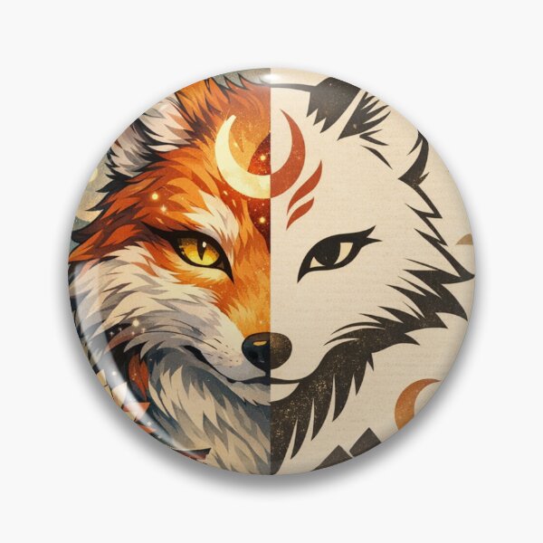 Item preview, Mystic fox of light and shadow designed and sold by JuViRo.