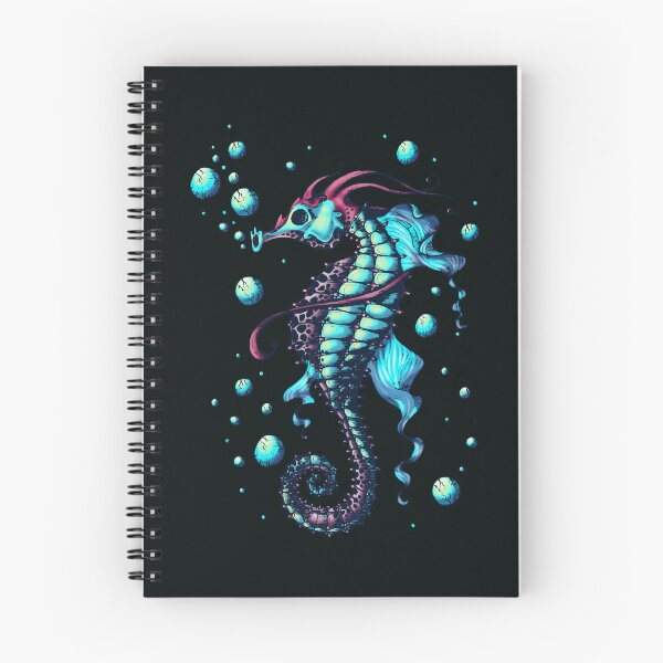 Item preview, Neon Seahorse Ocean Life designed and sold by PolaMaku.
