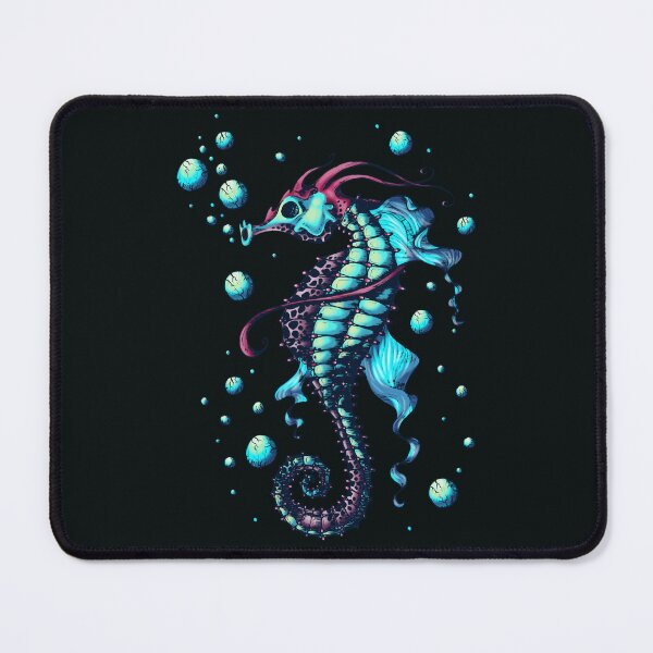 Item preview, Neon Seahorse Ocean Life designed and sold by PolaMaku.