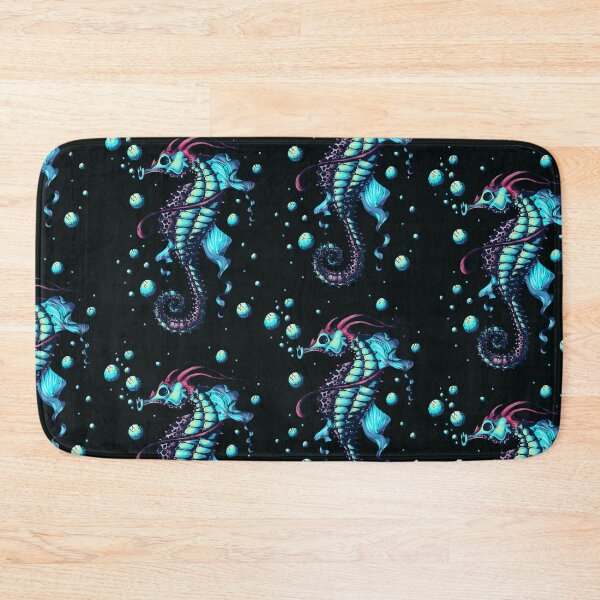 Item preview, Neon Seahorse Ocean Life designed and sold by PolaMaku.