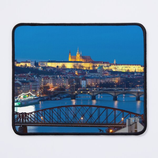 Item preview, Prague city view and Prague castle designed and sold by Sasas Design.