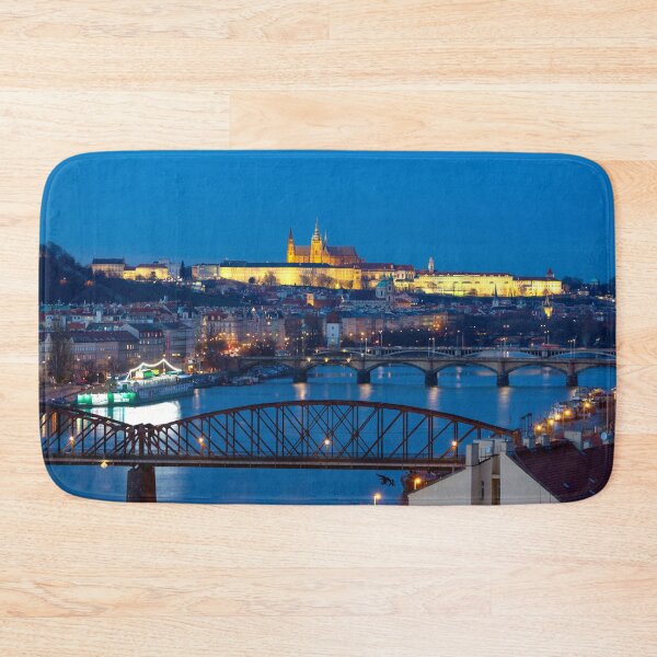 Item preview, Prague city view and Prague castle designed and sold by Sasas Design.