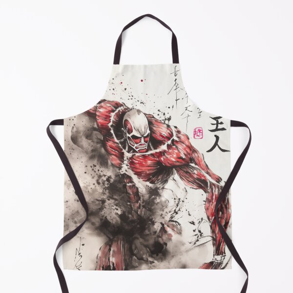 Item preview, Colossal Titan Sumi-e designed and sold by AnimeArsenalPrints.