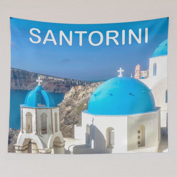 Item preview, Santorini church designed and sold by Sasas Design.