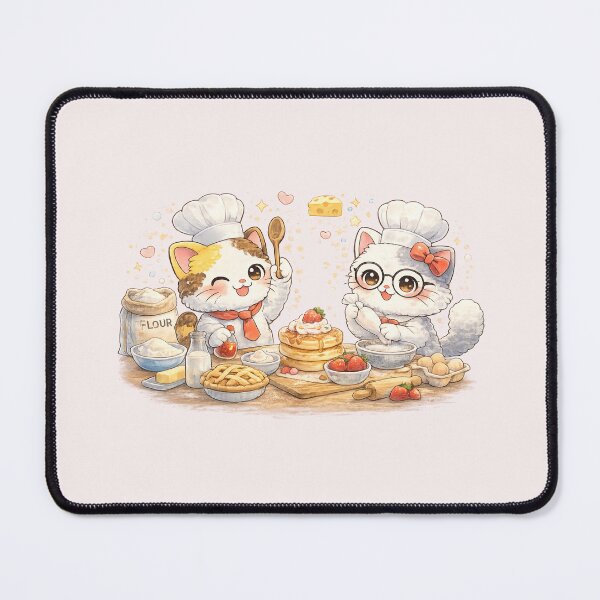 Item preview, Mochi & Lumi – Kawaii Cats Baking Sweet Treats designed and sold by Mochi Studio.