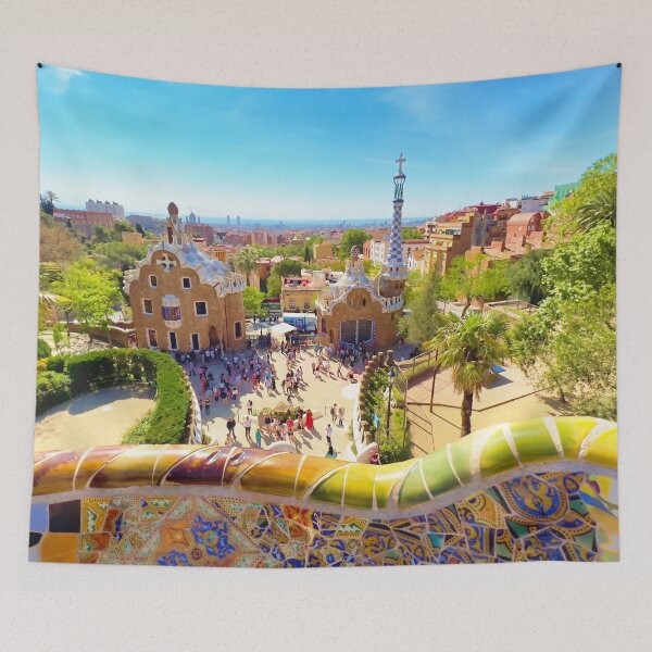 Item preview, Park Guell in Barcelona, Spain designed and sold by Sasas Design.