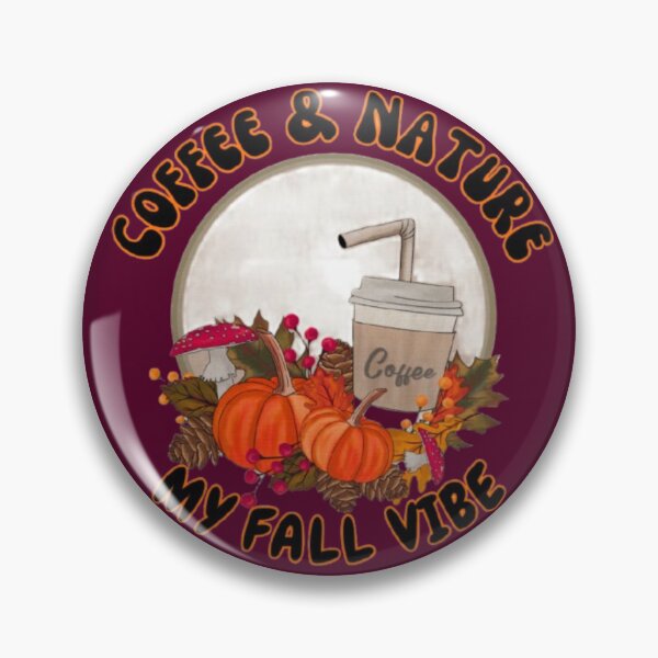 Item preview, Coffee And Nature My Fall Vibe Watercolor Retro  designed and sold by Lovemountain.