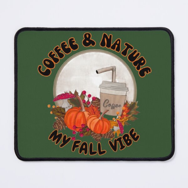 Item preview, Coffee And Nature My Fall Vibe Watercolor Retro designed and sold by Lovemountain.