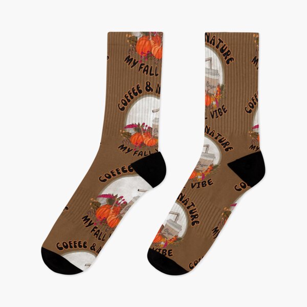 Item preview, Coffee And Nature My Fall Vibe Watercolor Retro  designed and sold by Lovemountain.