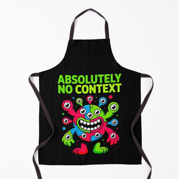 Item preview, Absolutely No Context Funny Chaotic Monster Cartoon Design designed and sold by Amanda's Factory.