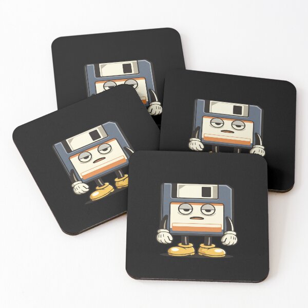 Item preview, Retro Burnout Floppy Disk Illustration designed and sold by Modern Badge.