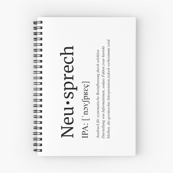 Item preview, Newspeak - Language as mind control designed and sold by mrsimn.