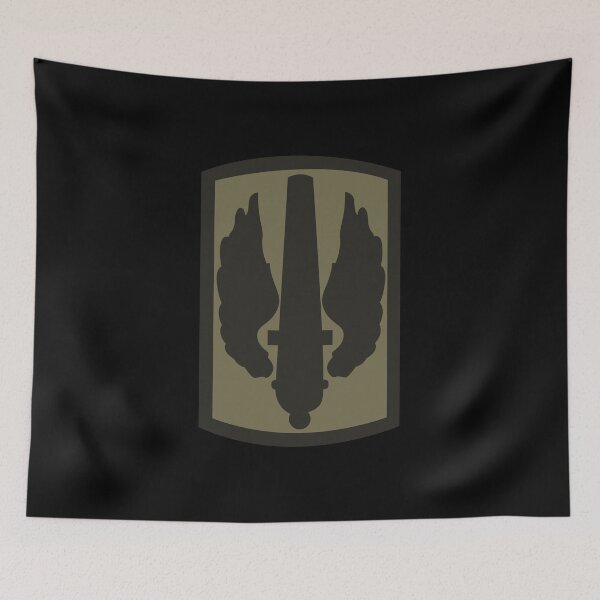 Item preview, Army - SSI - 18th Field Artillery Brigade - Subdued X 300 designed and sold by Military Insignia Products.