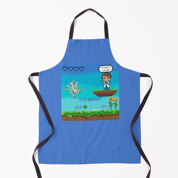 Item preview, Try Again in 6 Weeks | Chronic Illness Doctor Game Over Pixel Art designed and sold by ZebraDazzleDesigns.