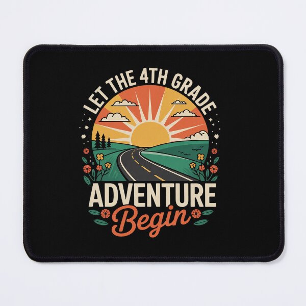 Item preview, Let the 4th Grade Adventure Begin Back To School designed and sold by angolinnArt.
