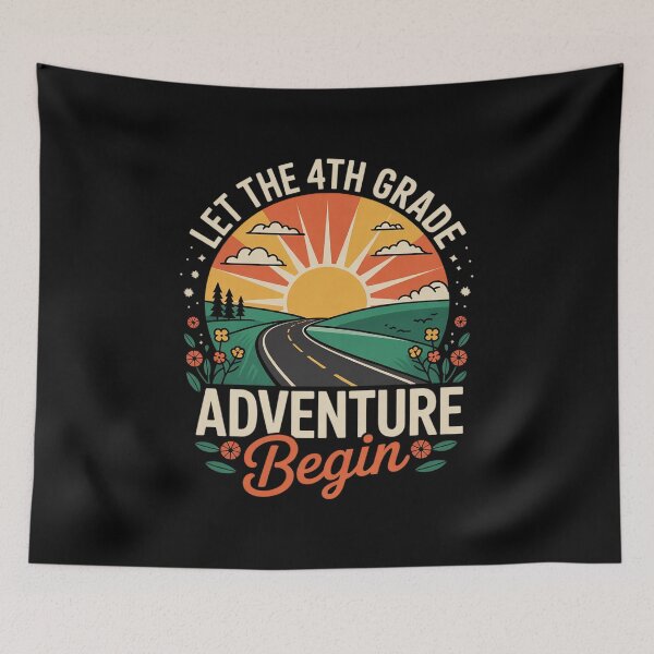 Item preview, Let the 4th Grade Adventure Begin Back To School  designed and sold by angolinnArt.