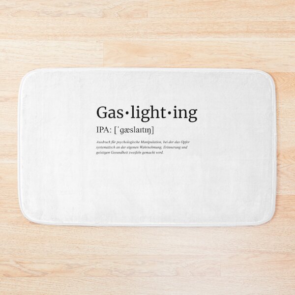 Item preview, Gaslighting - systematically questioning reality designed and sold by mrsimn.