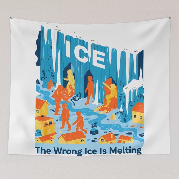 Item preview, ice out The Wrong Ice Is Melting designed and sold by Uglyandcute.