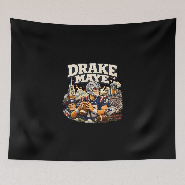 Item preview, Drake “MAYE” Football Inspired Art designed and sold by moyjoystudio.