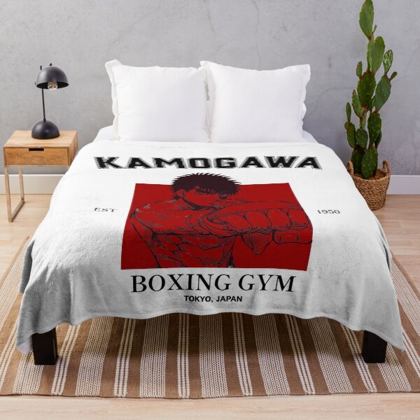 Item preview, Hajime no Ippo Kamogawa Gym Boxing Spirit Design designed and sold by Otaku Style.
