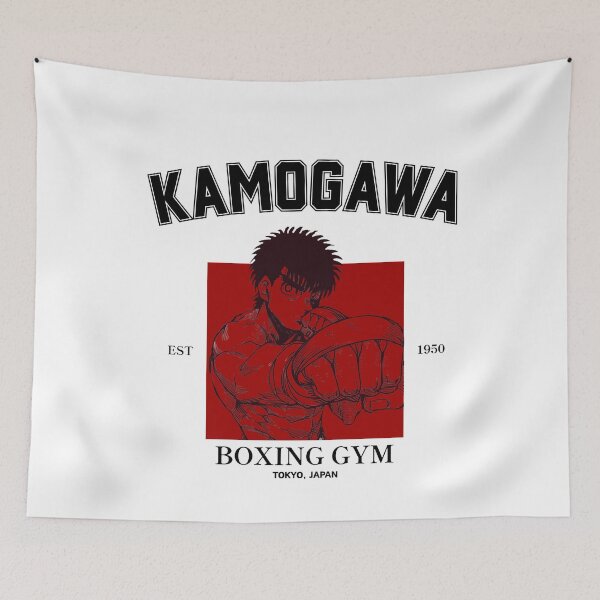 Item preview, Hajime no Ippo Kamogawa Gym Boxing Spirit Design designed and sold by Otaku Style.