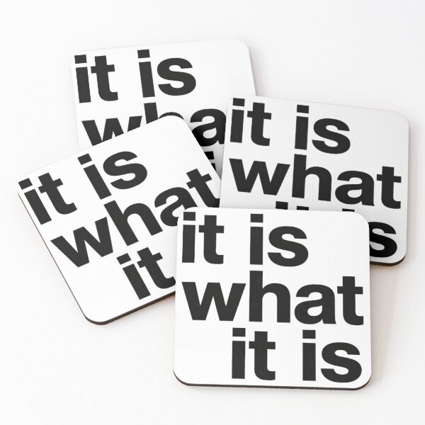 Item preview, It Is What It Is… Pause & Reflect designed and sold by HumansStuck12.